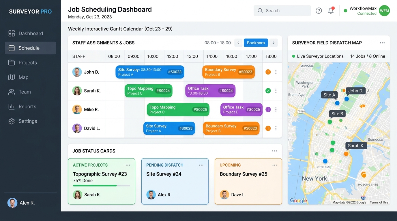 Degotardi Smith Job Scheduling Dashboard