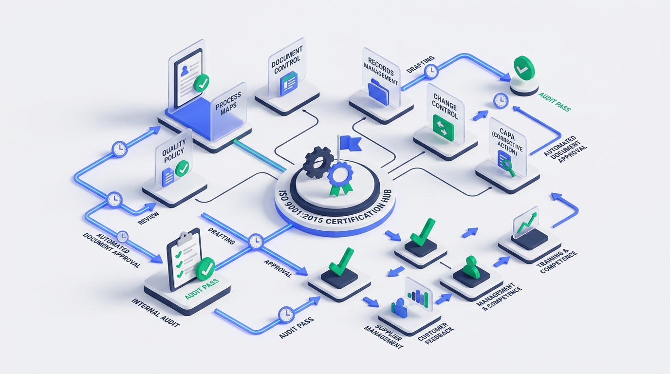 The Integrated Management System (IMS) Blueprint: Unifying ISO 9001, 14001, 45001 & 27001 in M-Files