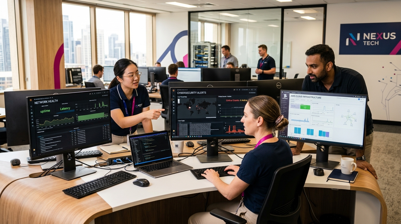 Managed IT Services Support Team