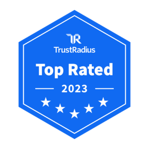 TrustRadius Top Rated badge