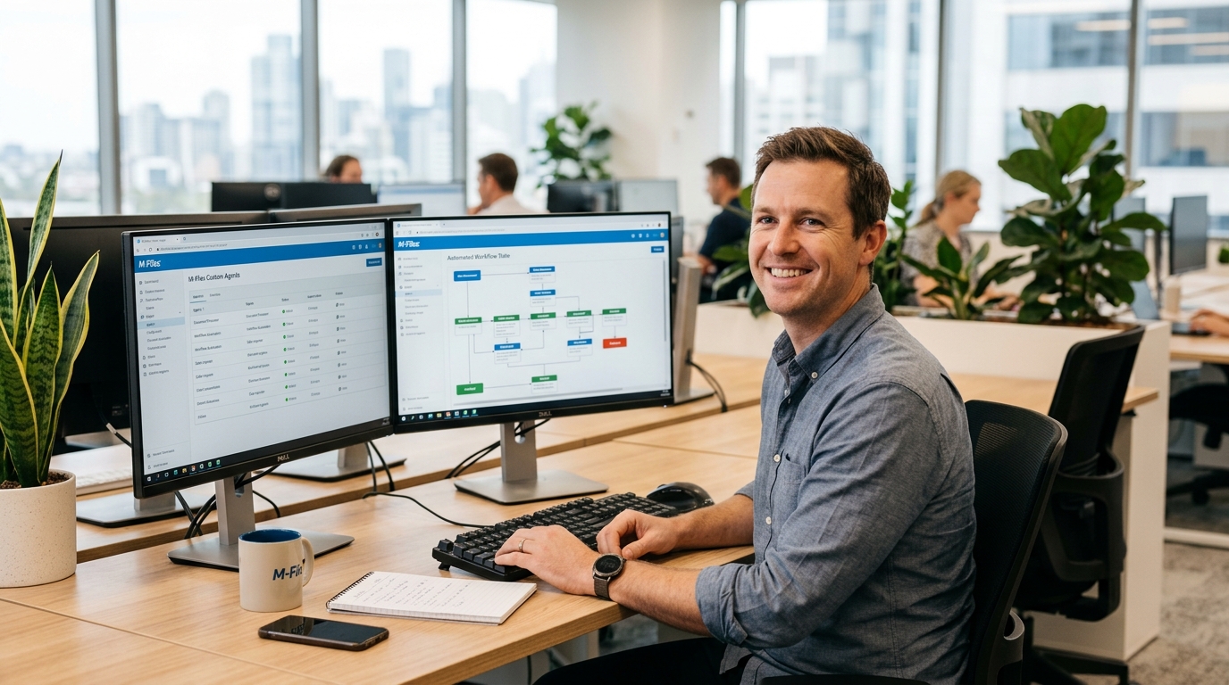 Introducing M-Files Custom Agents: AI That Doesn't Just Read Your Documents — It Acts On Them