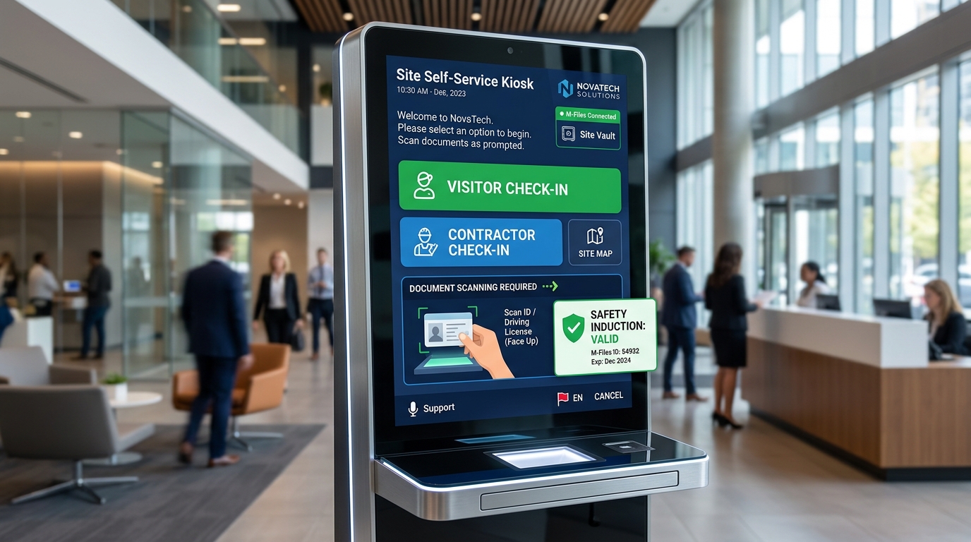 M-Files Backed Kiosk Interface